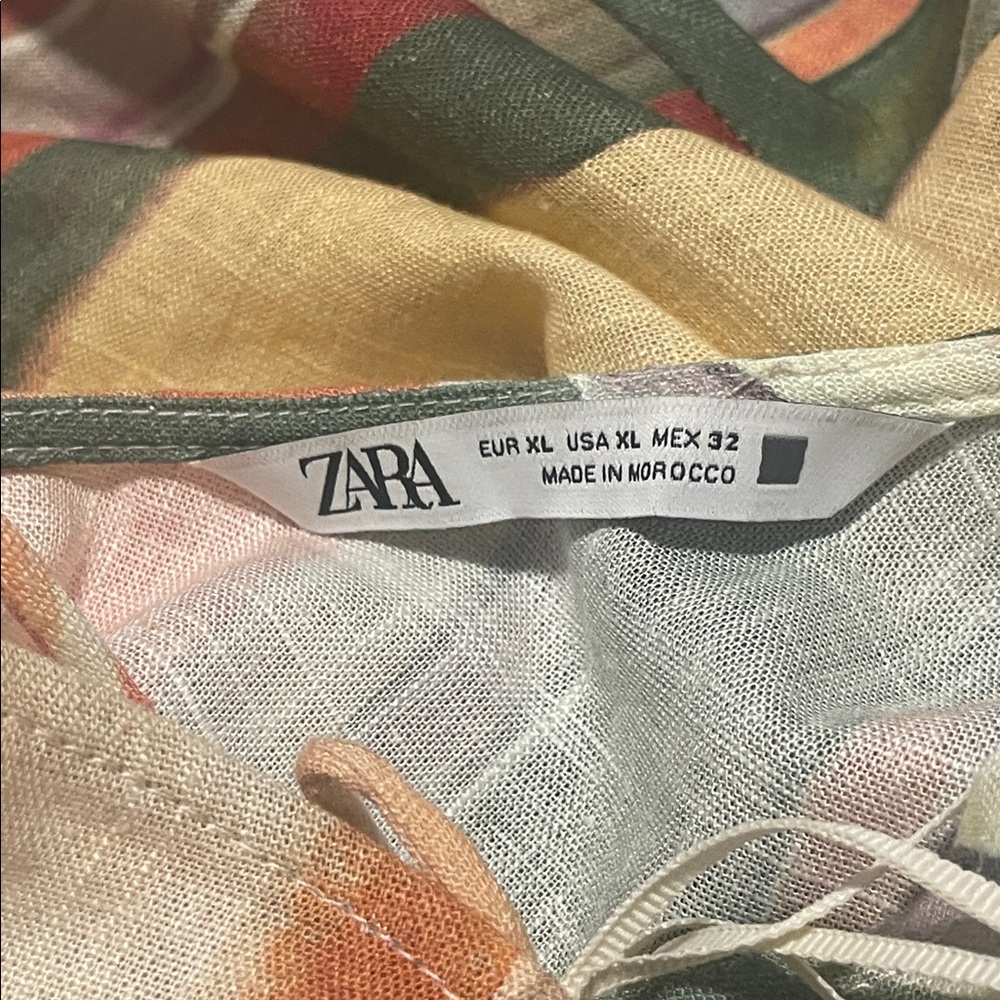 ZARA STRIPED SLIPDRESS - Picture 4 of 5